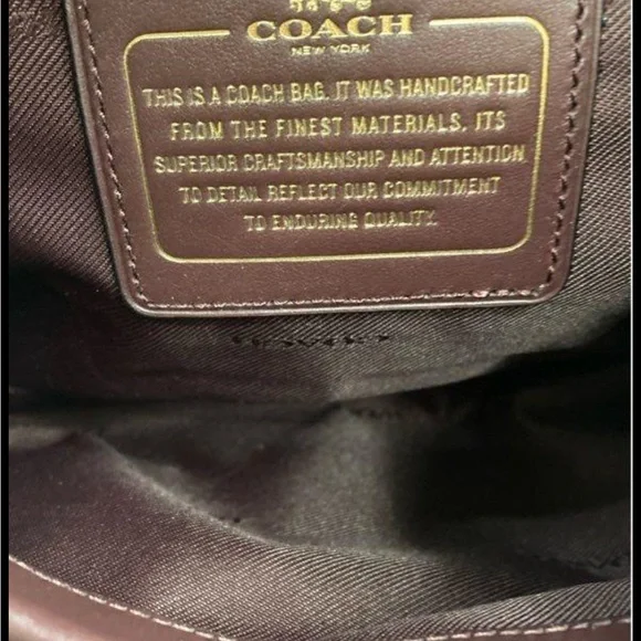 Coach Patchwork Shoulder Bag - Pink, Gray, and Brown - Picture 3 of 7